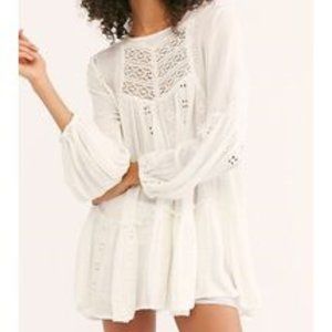 Free People Kiss Kiss Tunic- Ivory